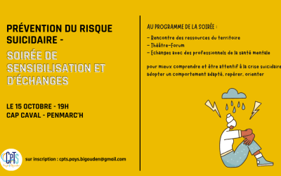 Soirée sur la prévention du risque suicidaire